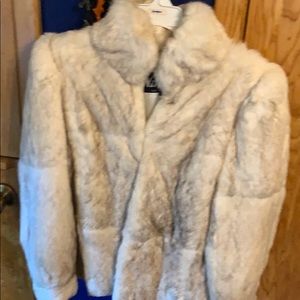 Rabbit Fur coat Size SMALL